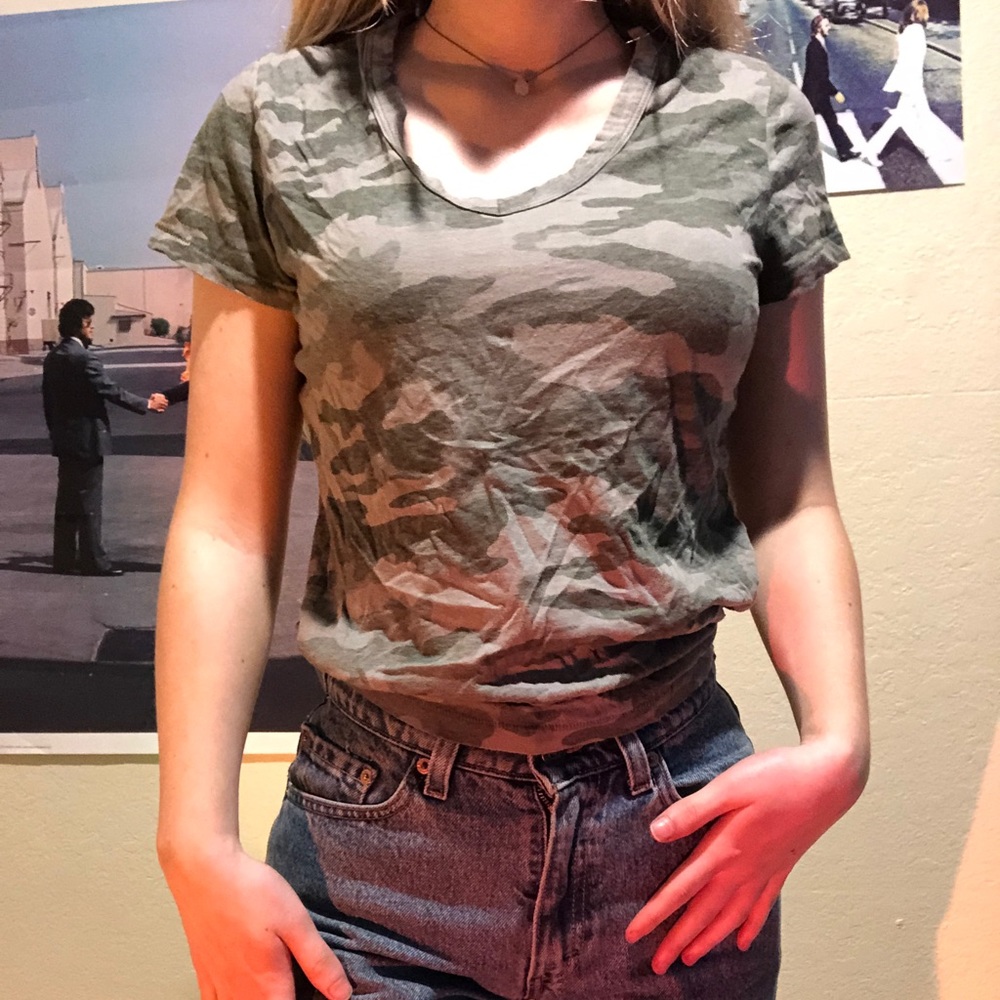 Soft Camo short sleeve t shirt